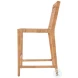 Brielle Natural Rattan Woven Counter Height Stool