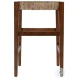 Valencia Dark Brown Backless Counter Height Stool