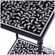 Lana Black And White Side Table