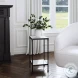 Lana Gray Bone Inlay Side Table