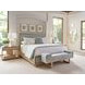 Sunset Key Grayson Sand Drift and Blue Queen Upholstered Panel Bed