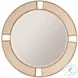 Nina Sand Drift Round Mirror