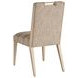 Sunset Key Aiden Channeled Tan Upholstered Side Chair