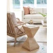 Shea Sand Drift Faceted Accent Table