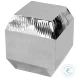 Kessel Polished Silver Side Table