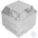 Kessel Polished Silver Side Table