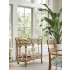 Key Biscayne Light Driftwood Nautilus Bar Cart