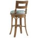 Key Biscayne Bay Harbour Green Upholstered Bar Stool