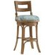 Key Biscayne Bay Harbour Green Upholstered Bar Stool