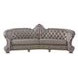 Dresden Gray 113" Sofa with Nailhead Trim