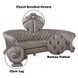 Dresden Gray 113" Sofa with Nailhead Trim