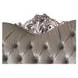 Dresden Gray 71" Loveseat with Pillow and Nailhead Trim