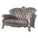 Dresden Gray 71" Loveseat with Pillow and Nailhead Trim