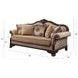 Chateau De Ville Beige 89" Sofa with Pillows and Nailhead Trim