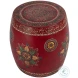 Imani Red Drum Side Table