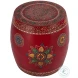 Imani Red Drum Side Table