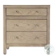 Nora Light Oak 3 Drawer Nightstand