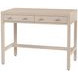 Nora Antique Taupe 40" Rectangular 2 Drawer Writing Desk