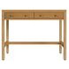 Nora Natural 40" Rectangular 2 Drawer Writing Desk