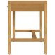 Nora Natural 40" Rectangular 2 Drawer Writing Desk