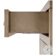 Nora Light Oak 31" 1 Drawer 2 Door Accent Storage Cabinet