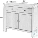 Nora Light Oak 31" 1 Drawer 2 Door Accent Storage Cabinet