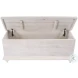 Chipping White 6 Drawer Trunk Cocktail Table