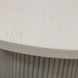 Reba Natural White Wash Round Cocktail Table