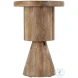 Botswana Brown Round Side Table