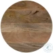 Botswana Brown Round Side Table