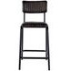 Waylon Black and Brown 32" Barstool
