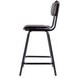 Waylon Black and Brown 32" Barstool