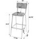 Waylon Black and Brown 32" Barstool