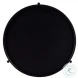 Lucca Black Round Side Table