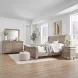 Rustic Traditions Saddle Tan Sleigh Bedroom Set