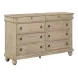 Rustic Traditions Saddle Tan Sleigh Bedroom Set