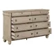 Rustic Traditions Saddle Tan Sleigh Bedroom Set