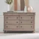 Rustic Traditions Saddle Tan 8 Drawer Dresser