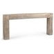 Giza Butterwood Blend 82" Rectangular Console Table
