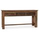 Ezra Natural Rectangular Console Table with 3 Drawer
