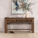 Ezra Natural Rectangular Console Table with 3 Drawer