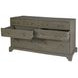 Faro Greenish Warm Gray 8 Drawers Dresser