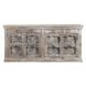 Alta Antique White 4 Door Accent Cabinet