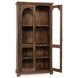 Zion Natural 2 Glass Door Display Cabinet