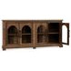 Zion Natural 4 Glass Door Buffet