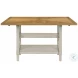 Maribelle Light Oak And Gray Counter Height Dining Table
