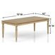 Clover Ridge Carmel Extendable Dining Table