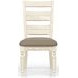 Clover Ridge Whitewash Extendable Dining Room Set