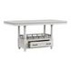 Clover Ridge Whitewash Counter Height Table