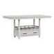 Clover Ridge Whitewash Counter Height Table